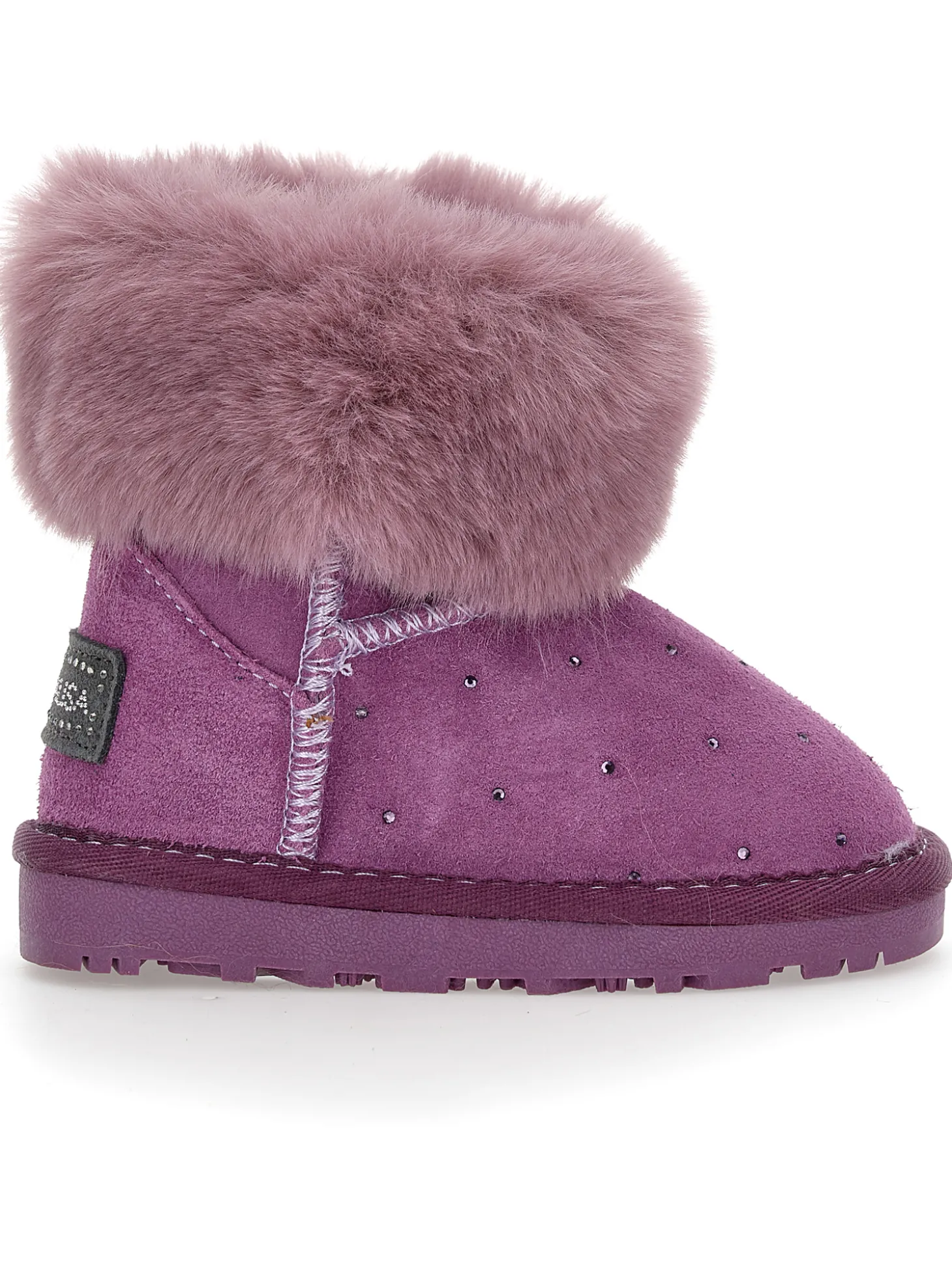 Boots crosta con strass
