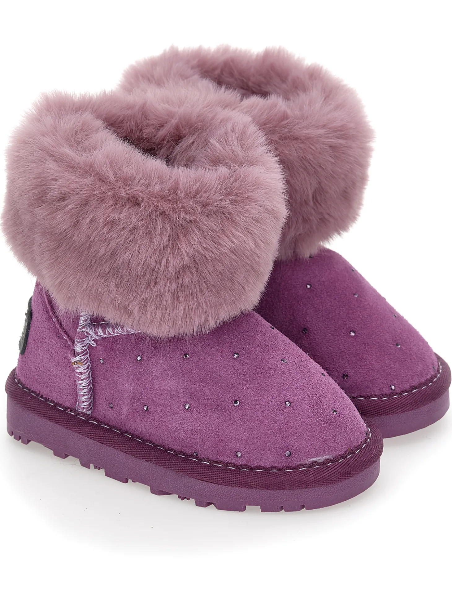 Boots crosta con strass