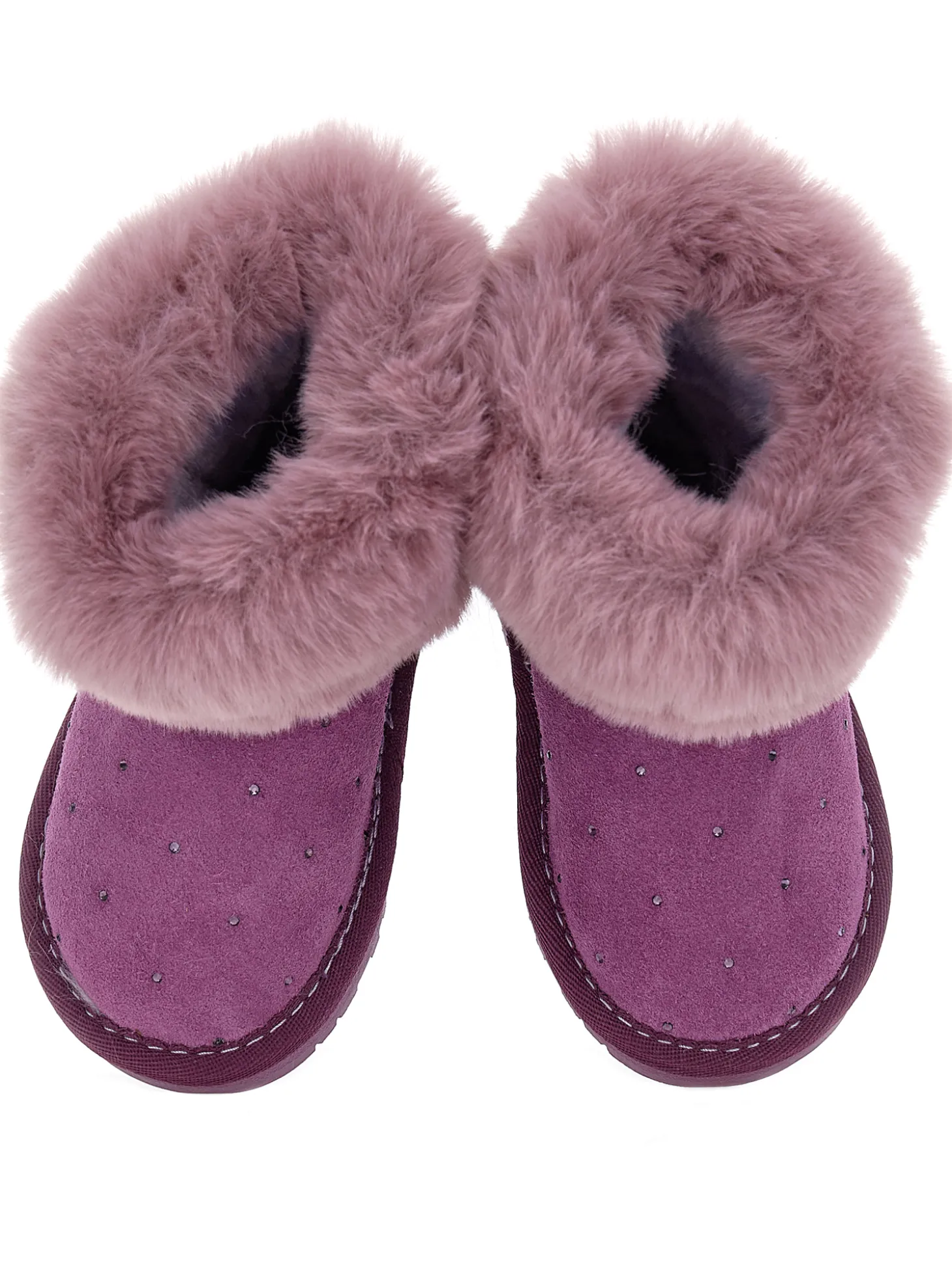 Boots crosta con strass