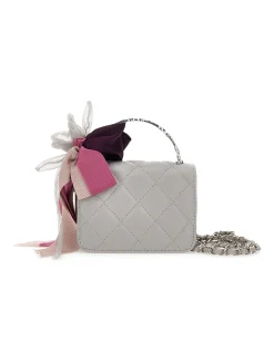 Borsa mini tessuto spalmato