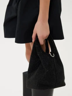 Borsa morbida in strass