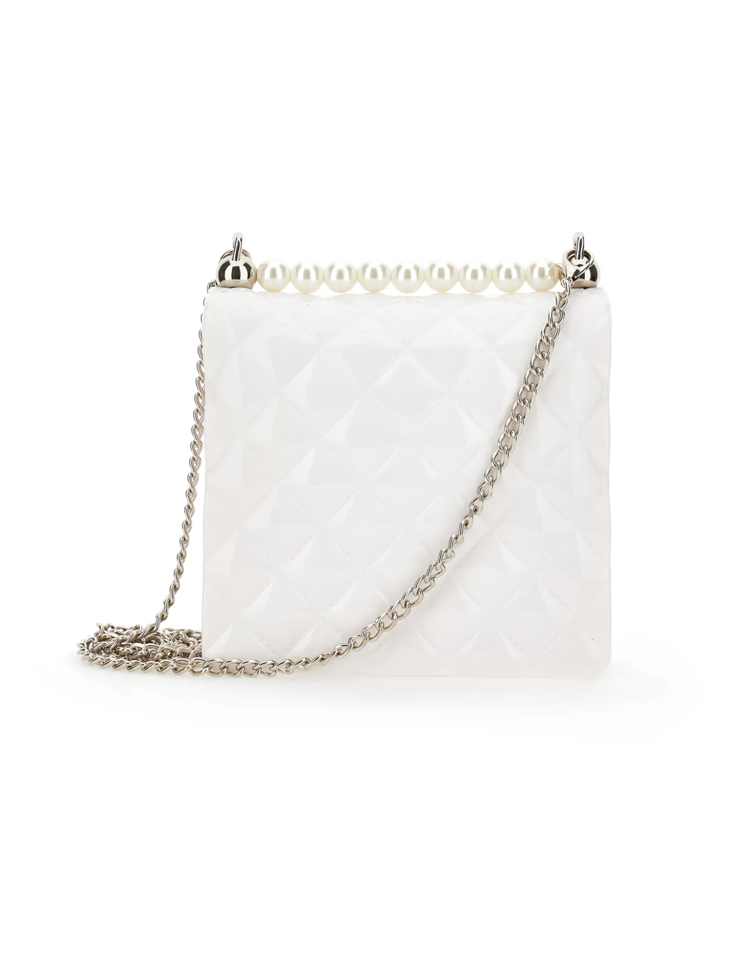 Borsa PVC con perle