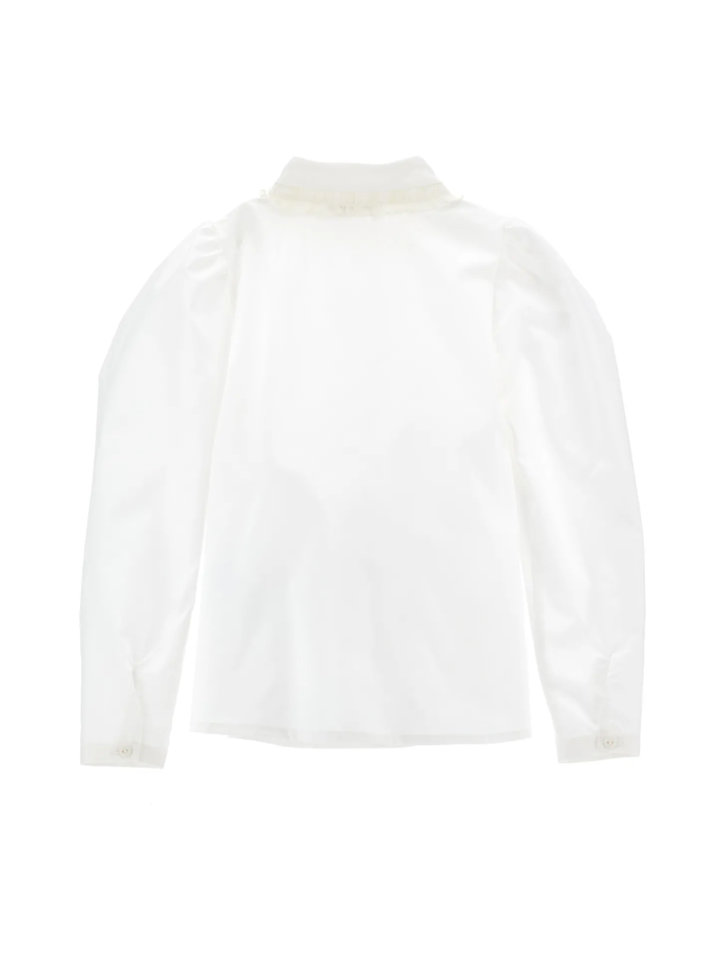 Camicia cotone con galette