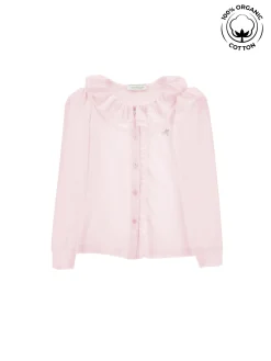 Camicia cotone organico con colletto elegante