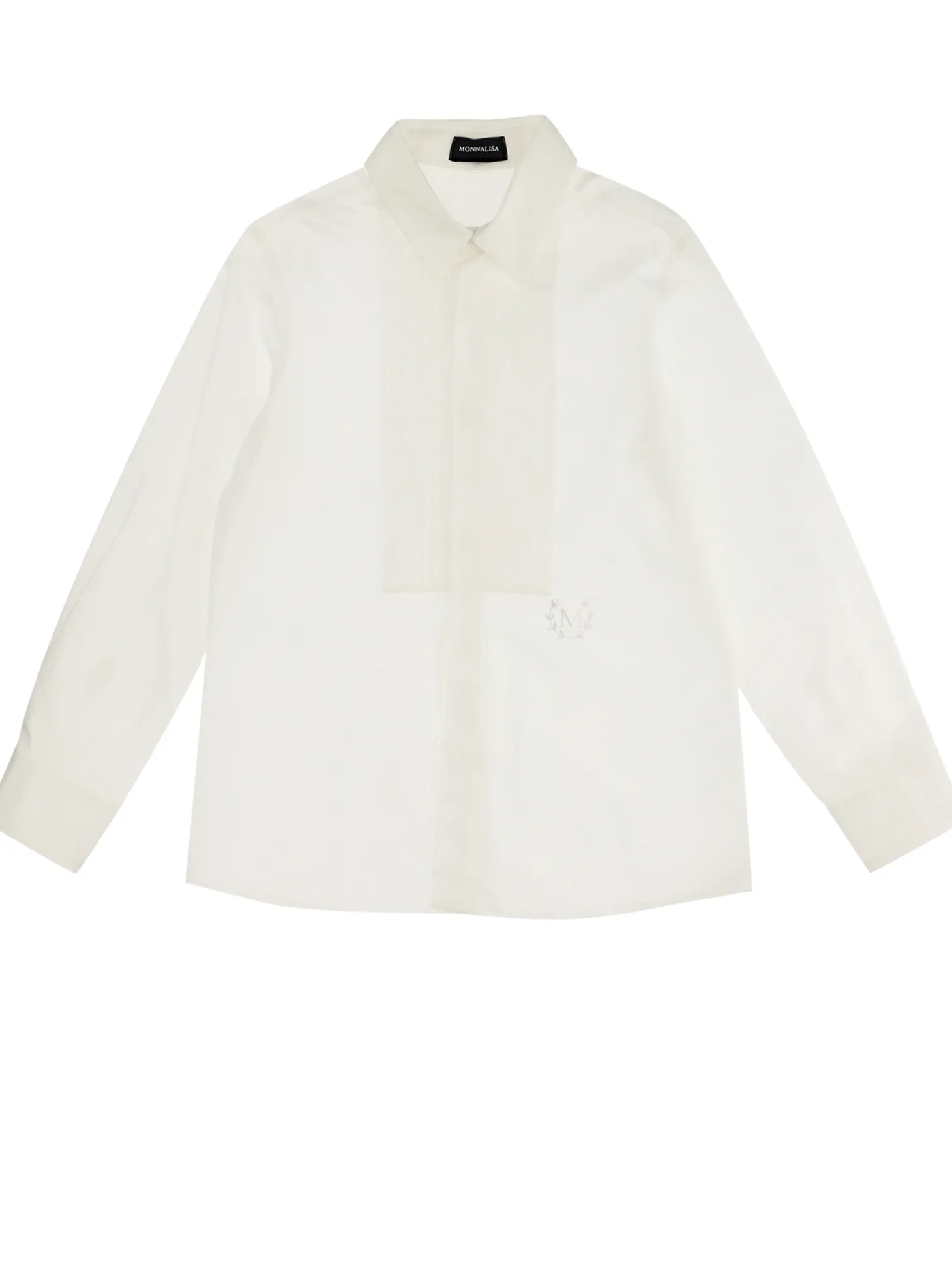 Camicia da smoking con plastron