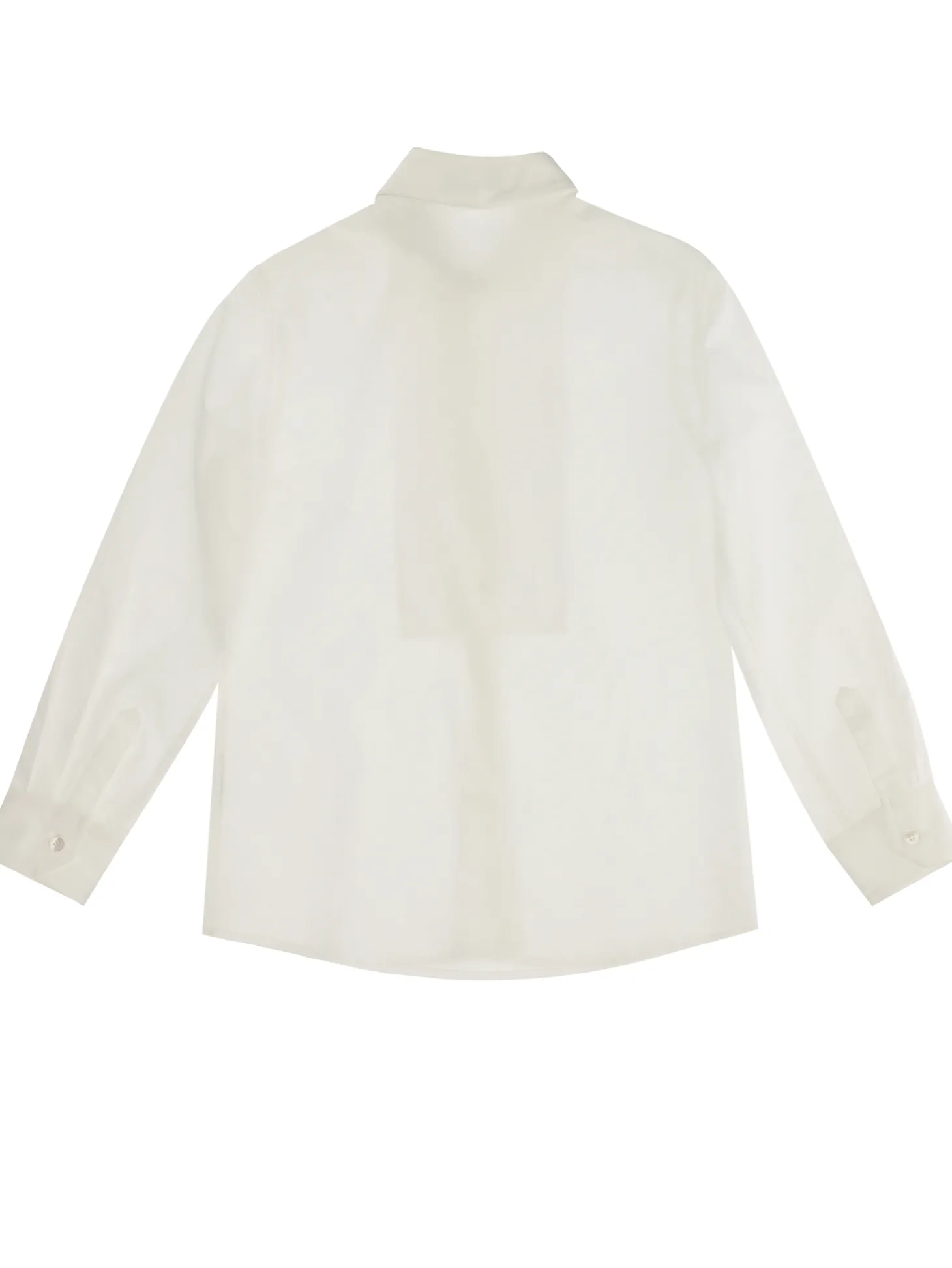 Camicia da smoking con plastron