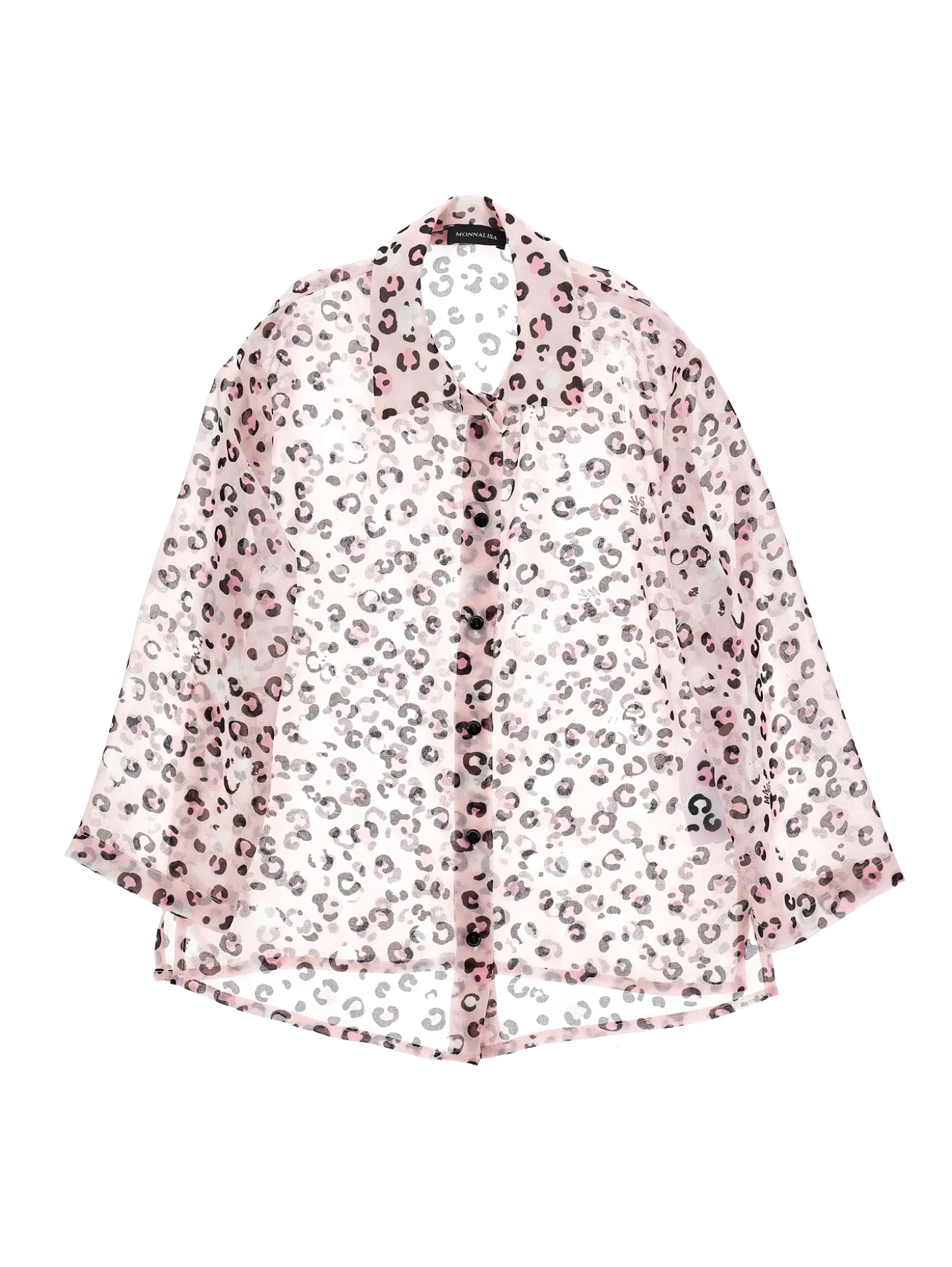 Camicia georgette stampata