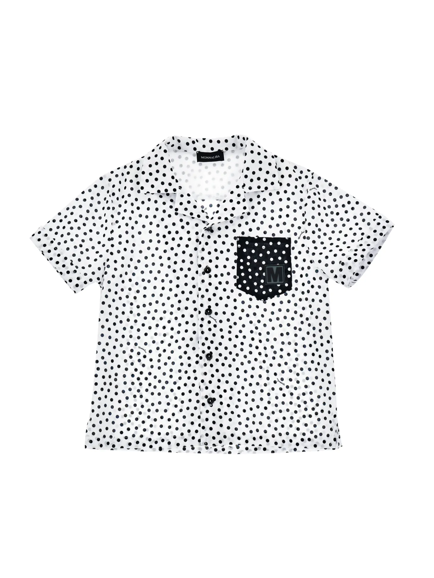 Camicia mussola con taschino