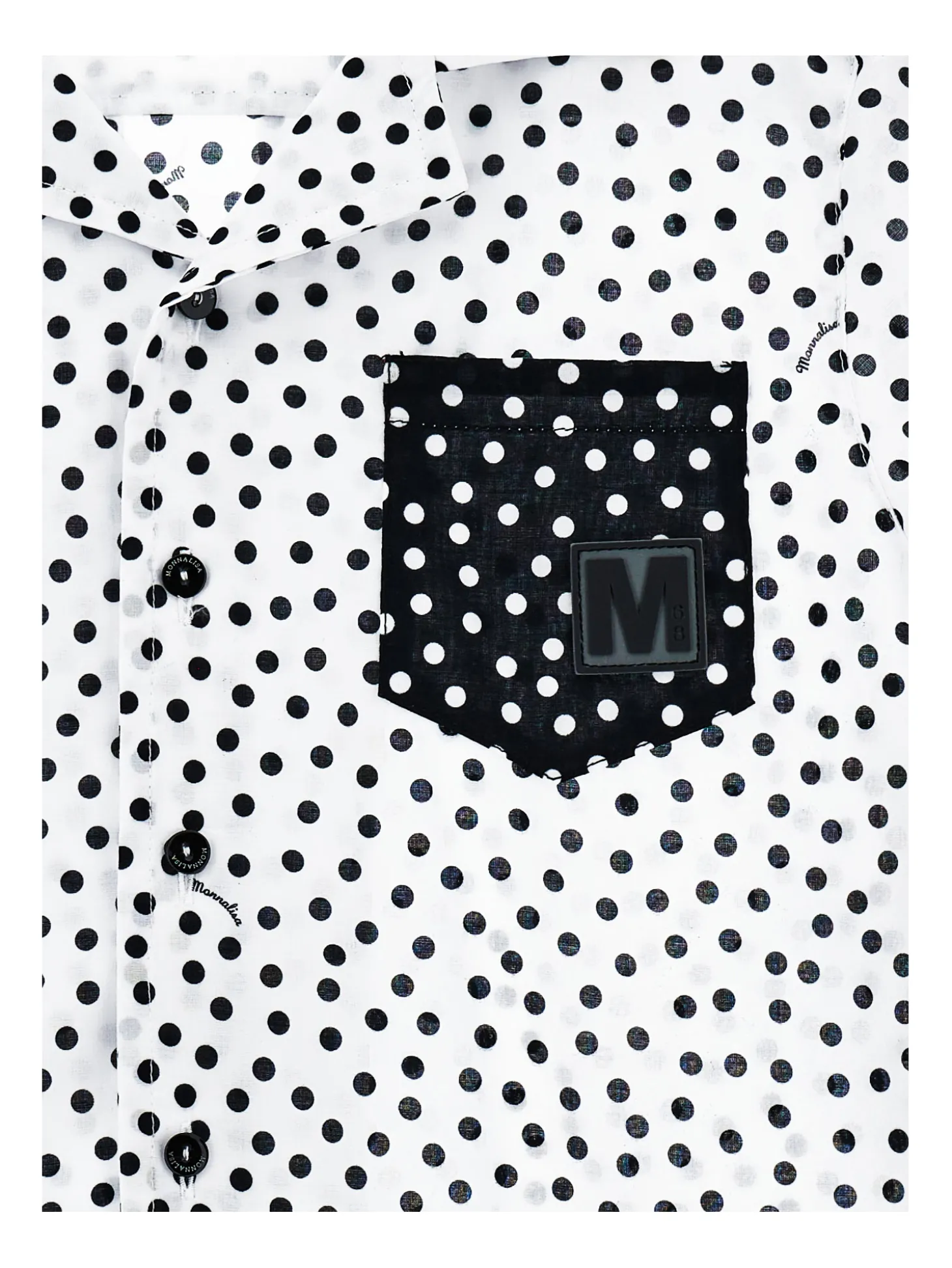 Camicia mussola con taschino