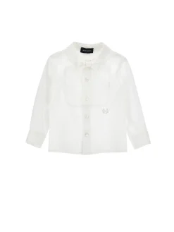 Camicia piquet con papillon