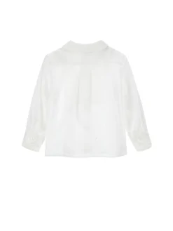 Camicia piquet con papillon