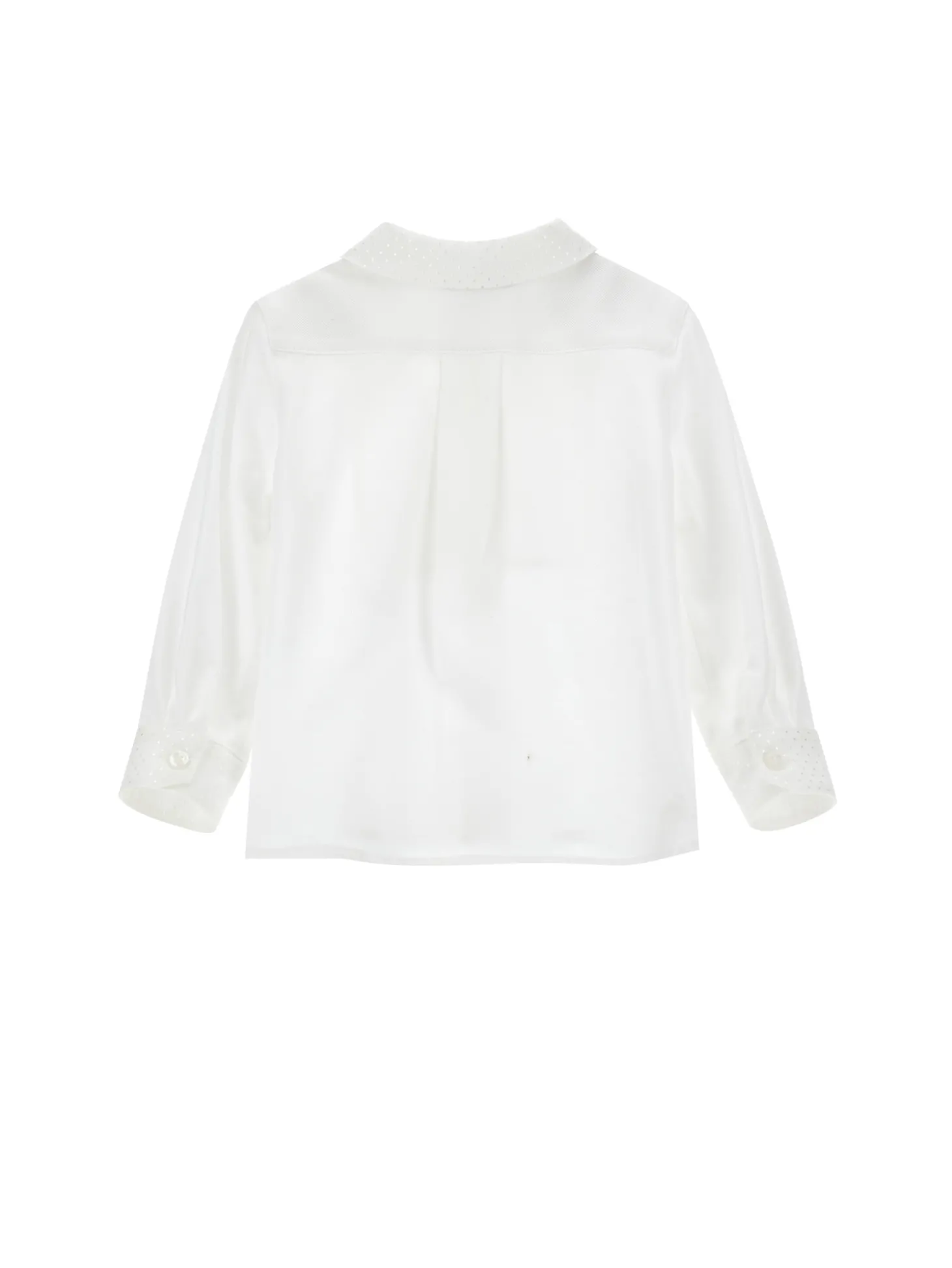 Camicia piquet con papillon