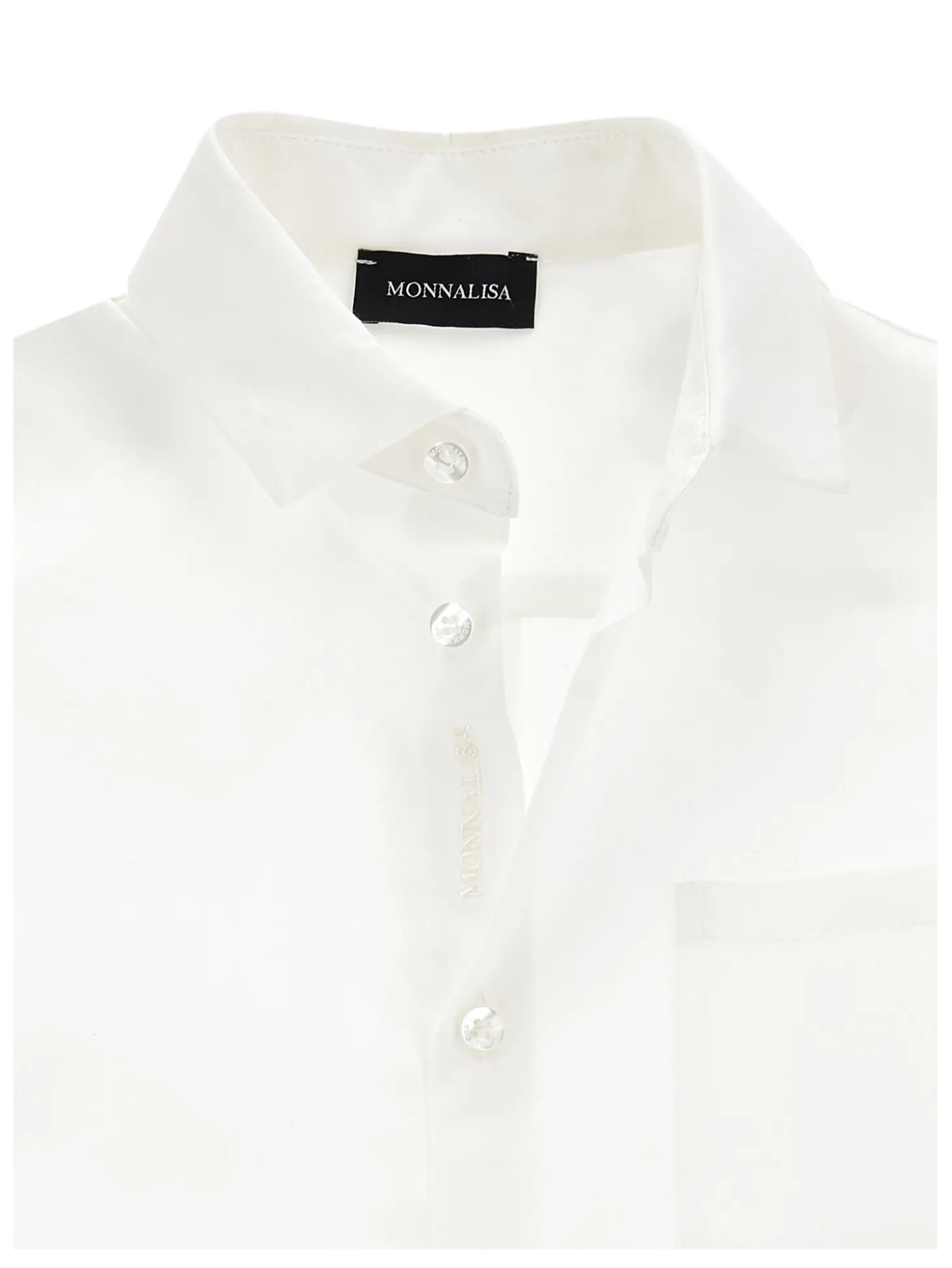 Camicia popeline con taschino