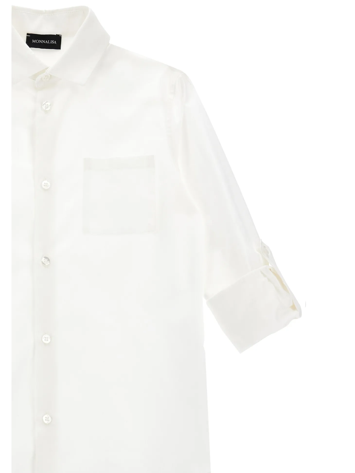 Camicia popeline con taschino