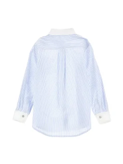 Camicia popeline rigato