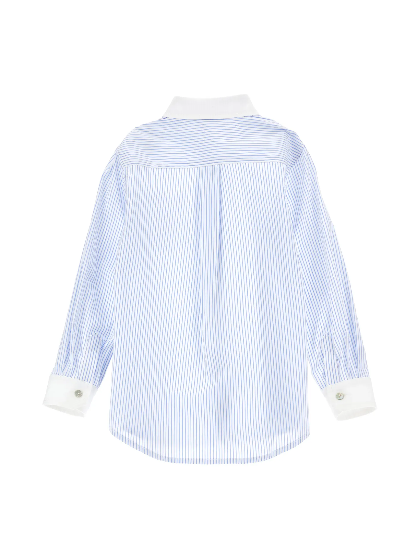 Camicia popeline rigato