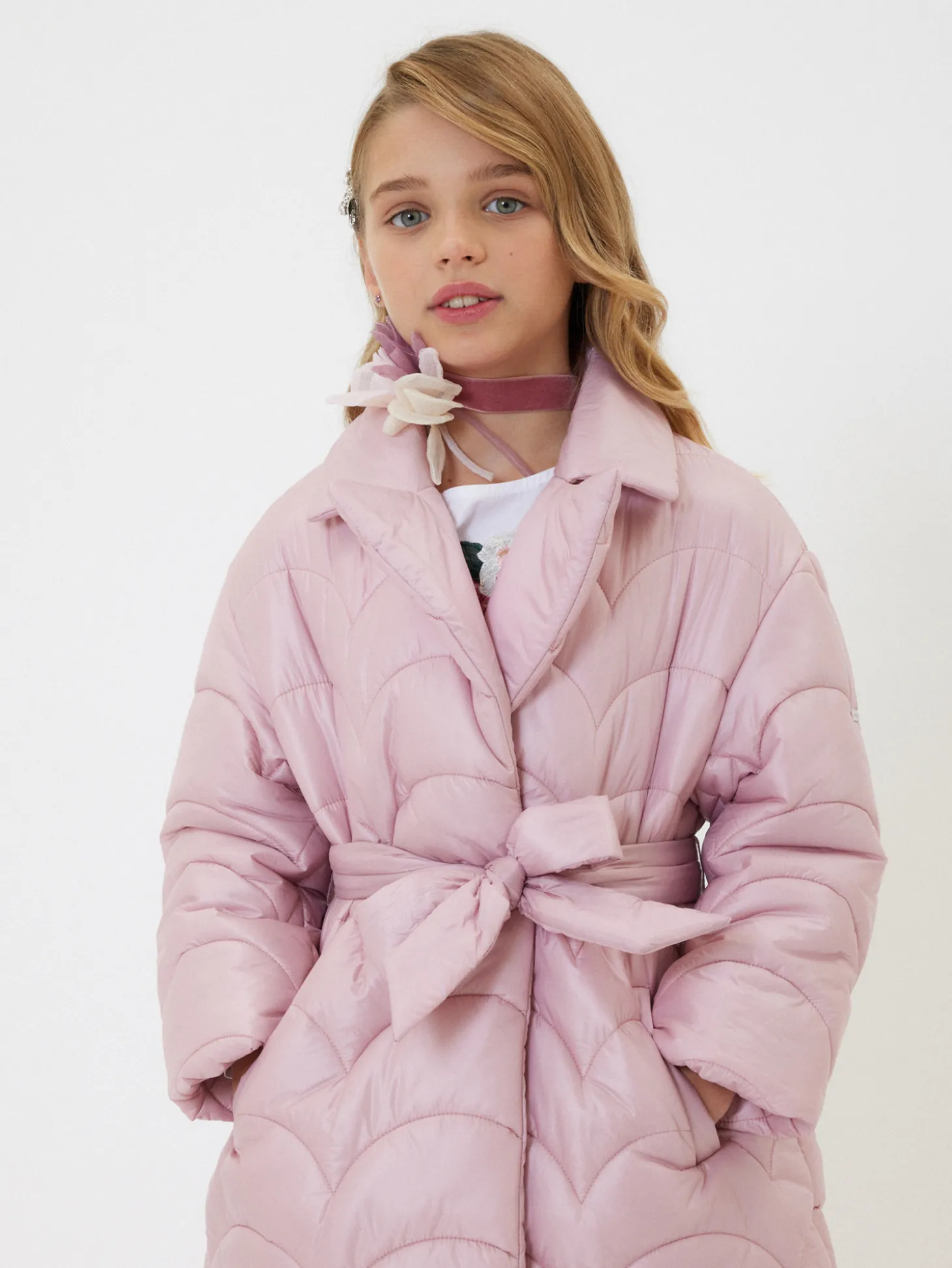 Cappotto over trapuntato