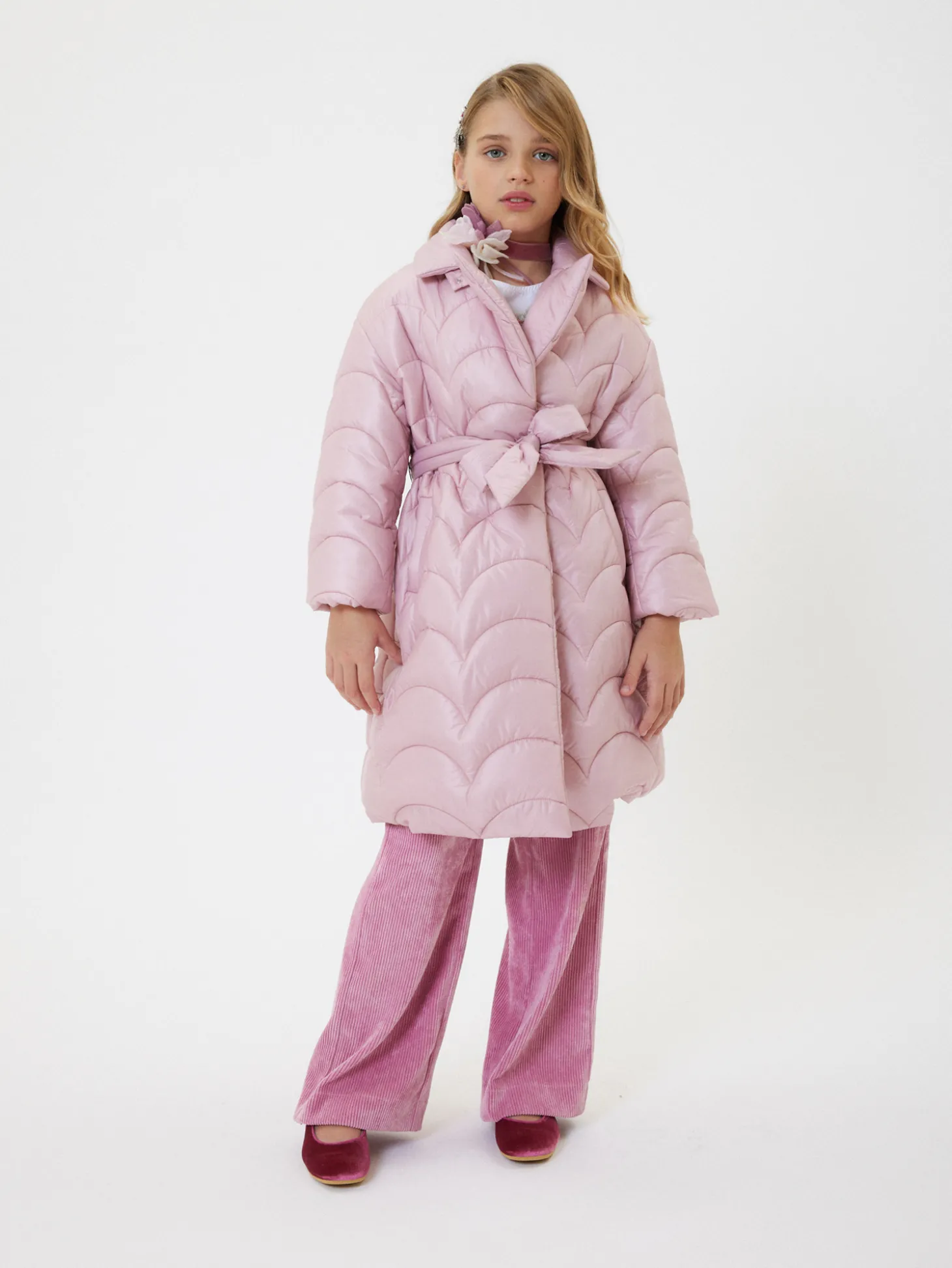 Cappotto over trapuntato