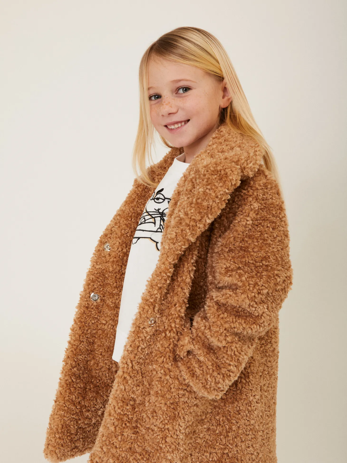 Cappotto peluche