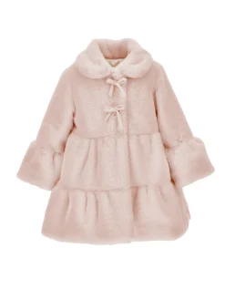 Cappotto peluche svasato