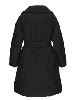 Cappotto tessuto tecnico trapuntato