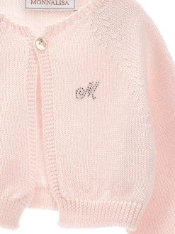 Cardigan corto lana merino