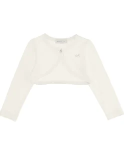 Cardigan rasato cr&ecirc;pe