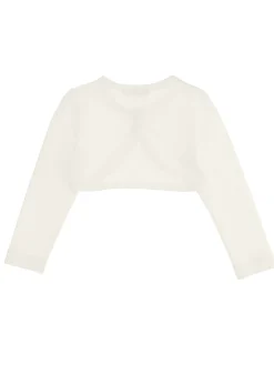 Cardigan rasato cr&ecirc;pe