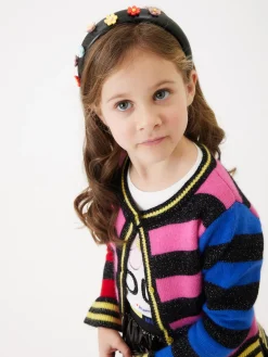 Cardigan soft lurex