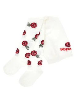 Collant caldo cotone jacquard
