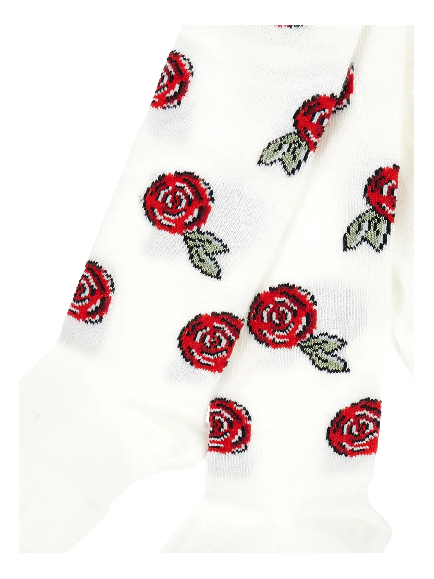 Collant caldo cotone jacquard