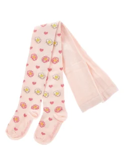 Collant cotone jacquard