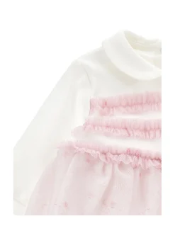Completo 2 pezzi tulle stampato