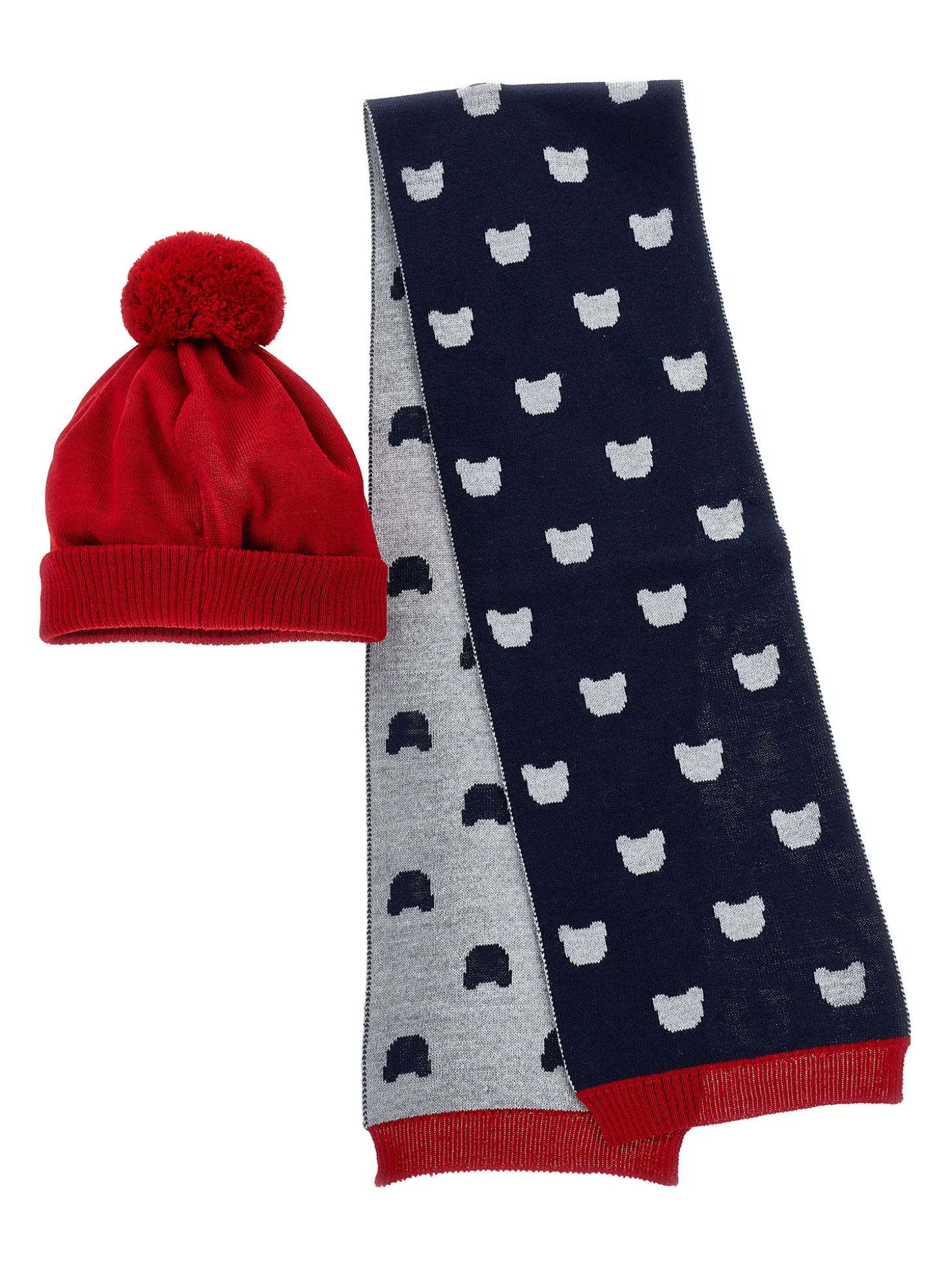 Completo accessori misto lana
