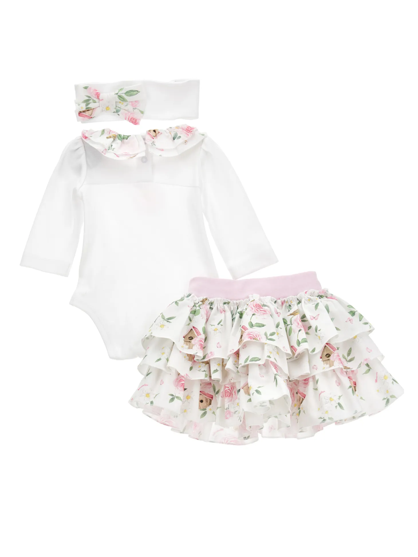 Completo cotone tre pezzi