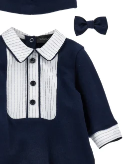 Completo elegante con papillon