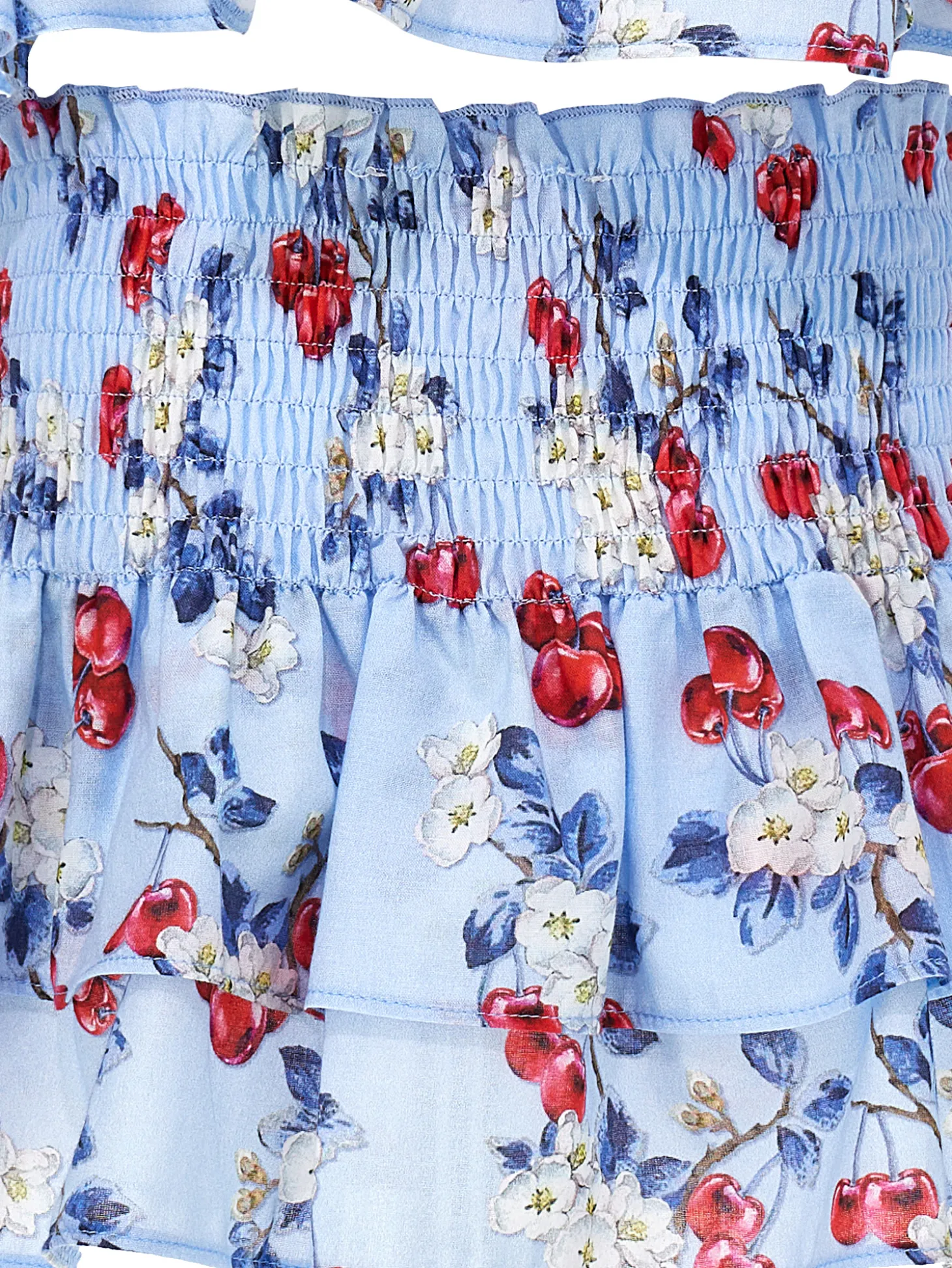 Completo mussola ciliegie