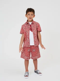 Completo popeline due pezzi paisley