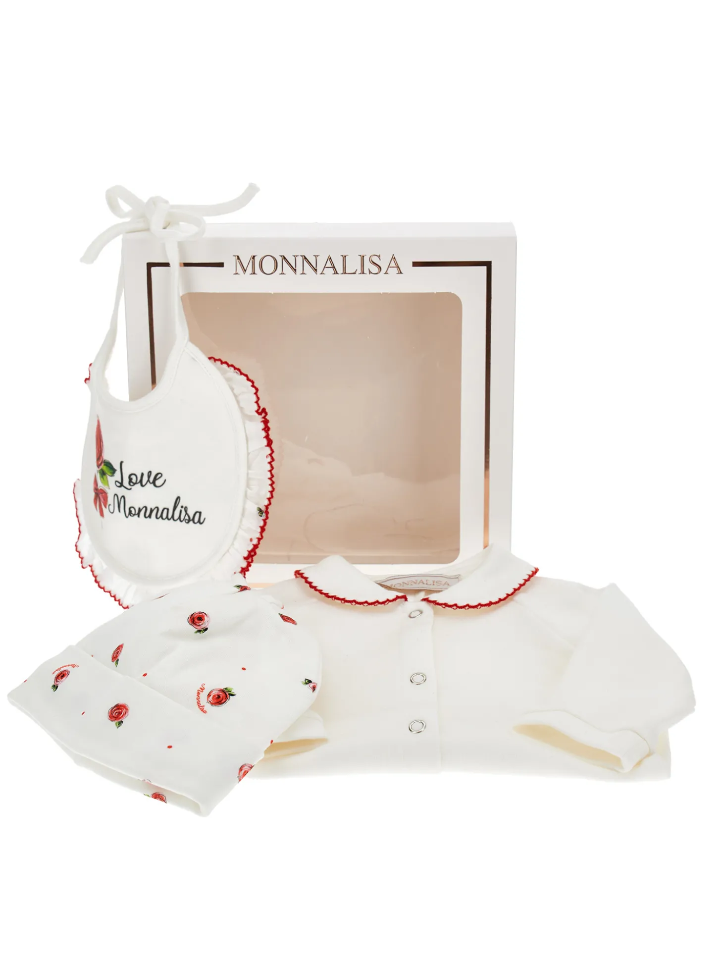 Completo tre pezzi con rosa
