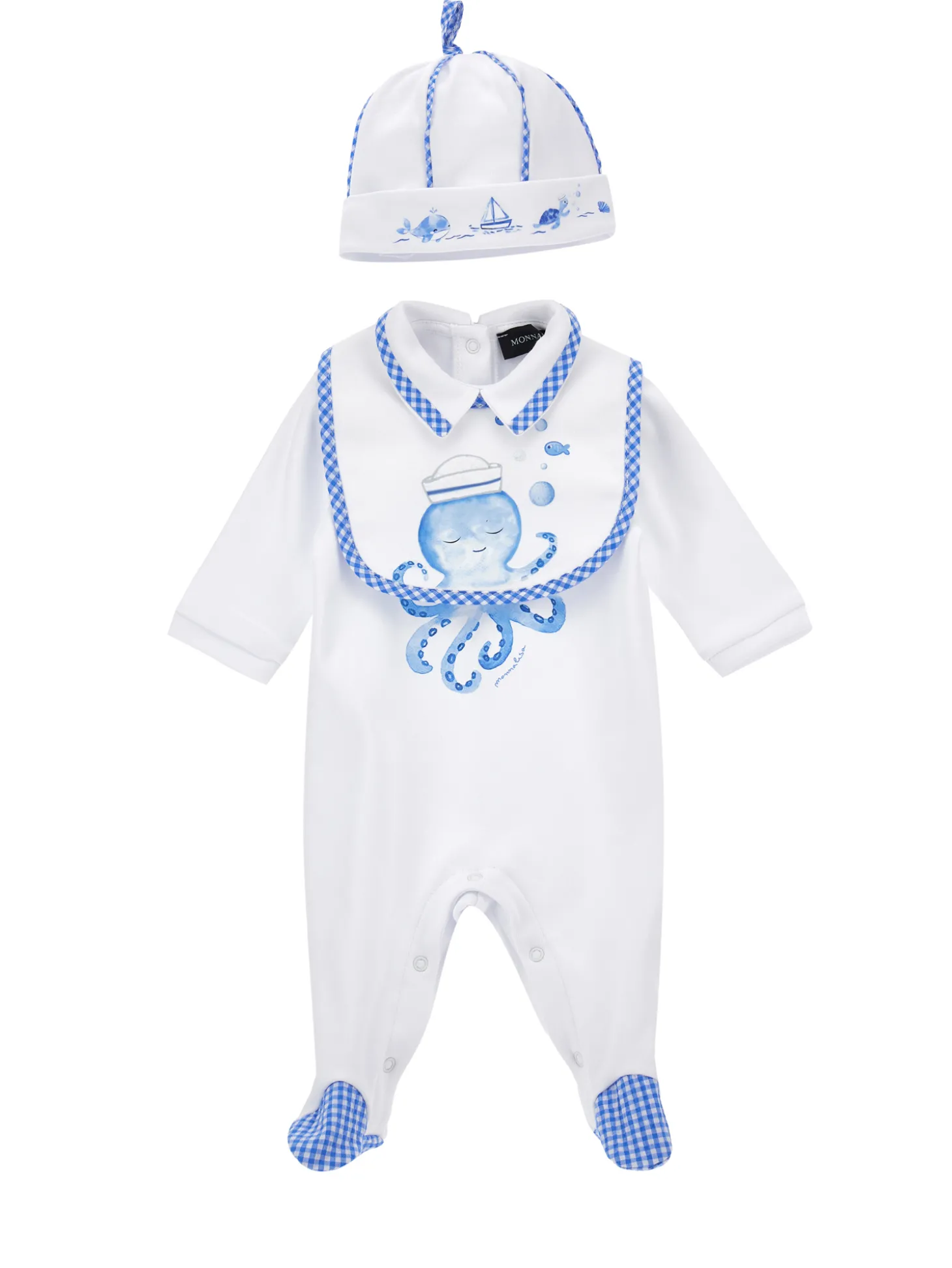 Completo tre pezzi cotone polpo