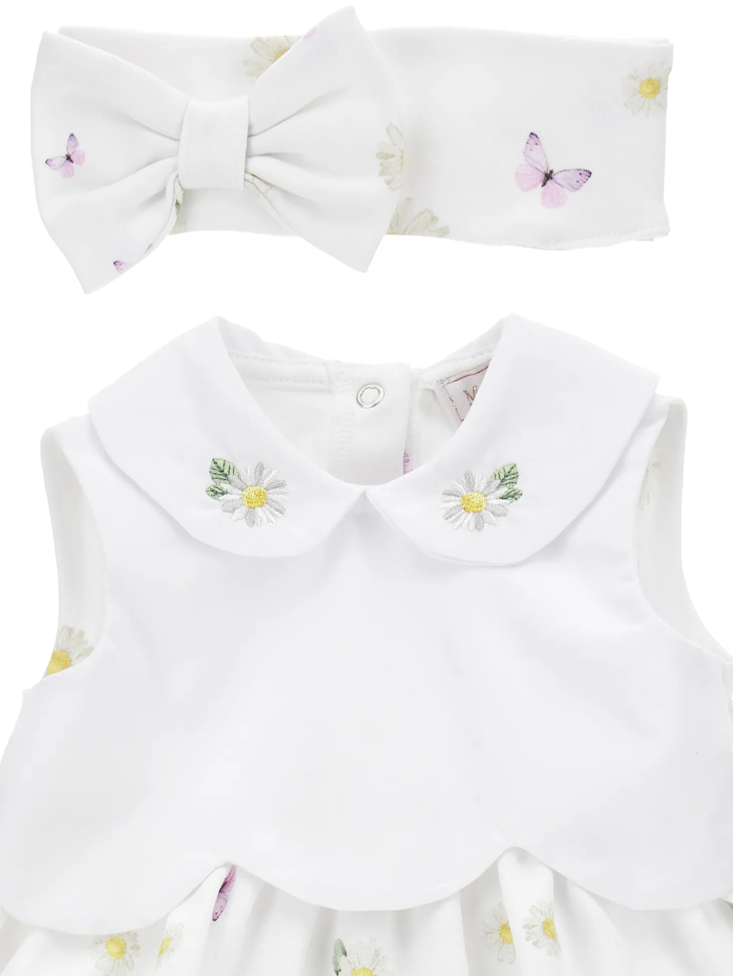 Completo tre pezzi margherite