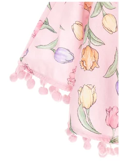 Copricostume mussola a poncho