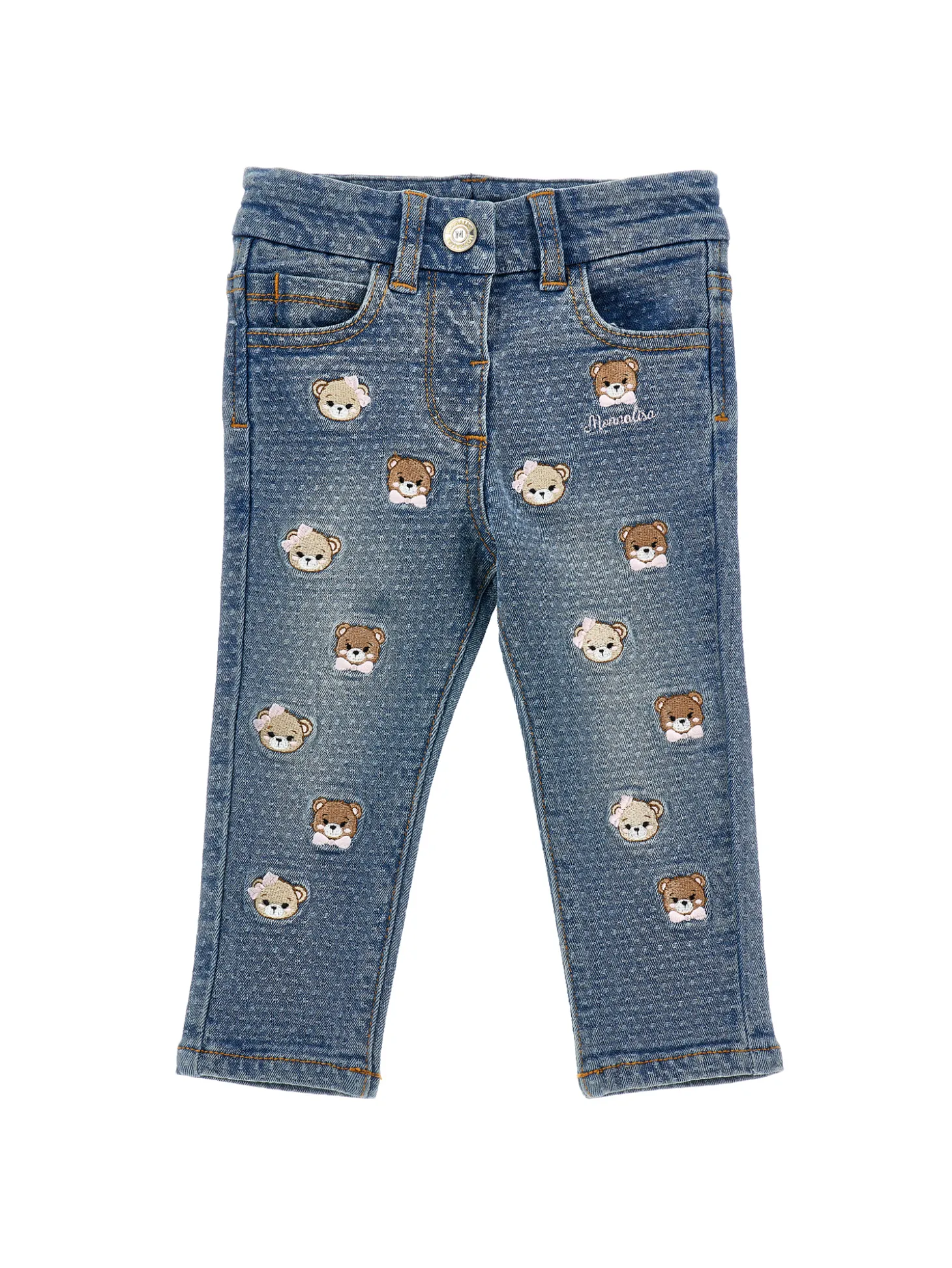 Denim jacquard orsetti