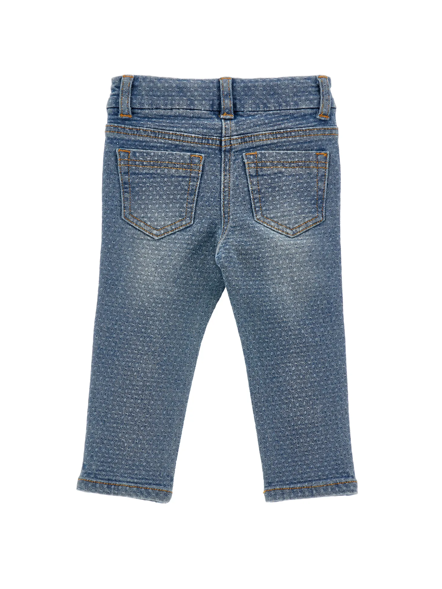 Denim jacquard orsetti