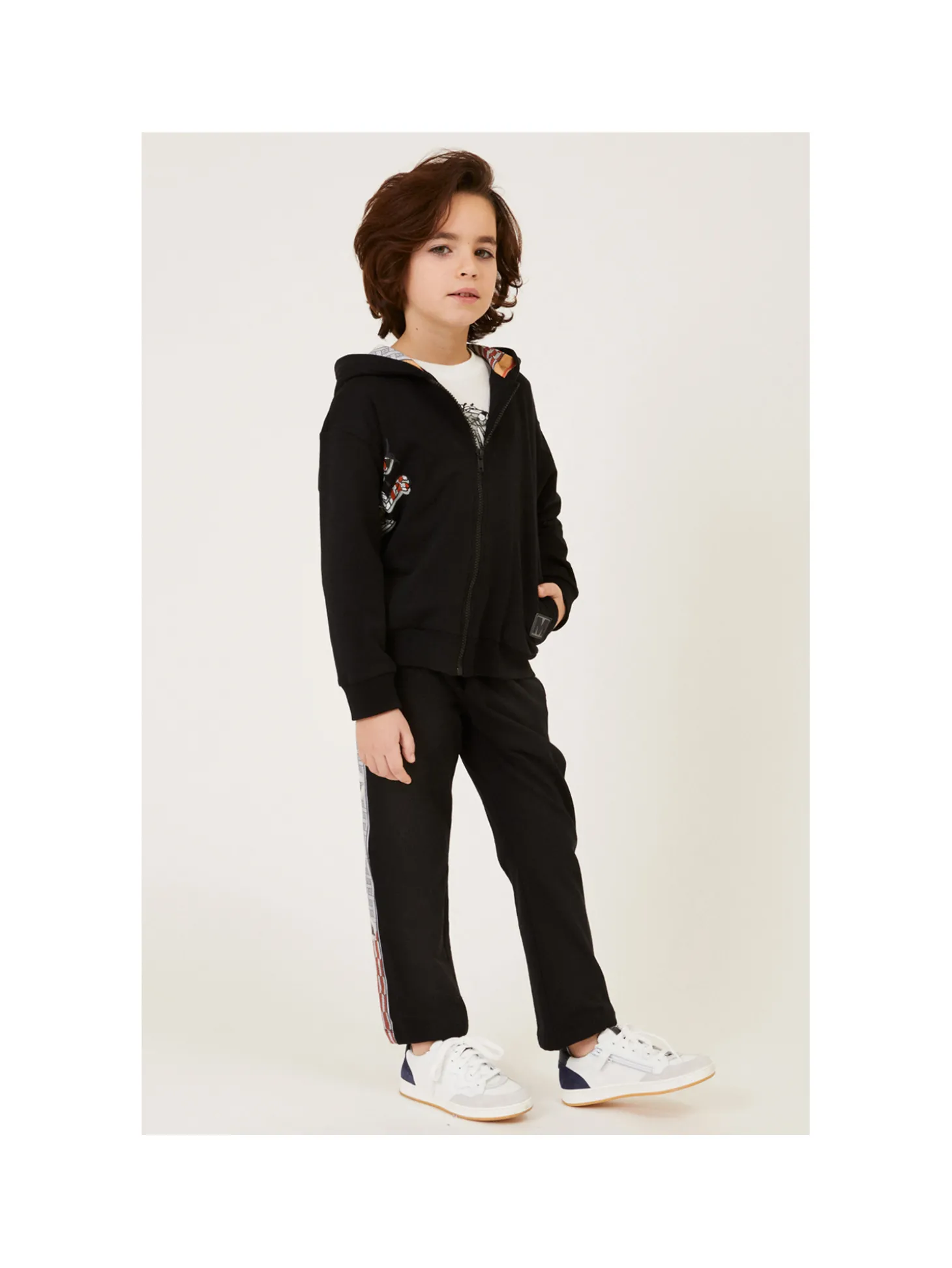 Felpa con cappuccio Pink Panther