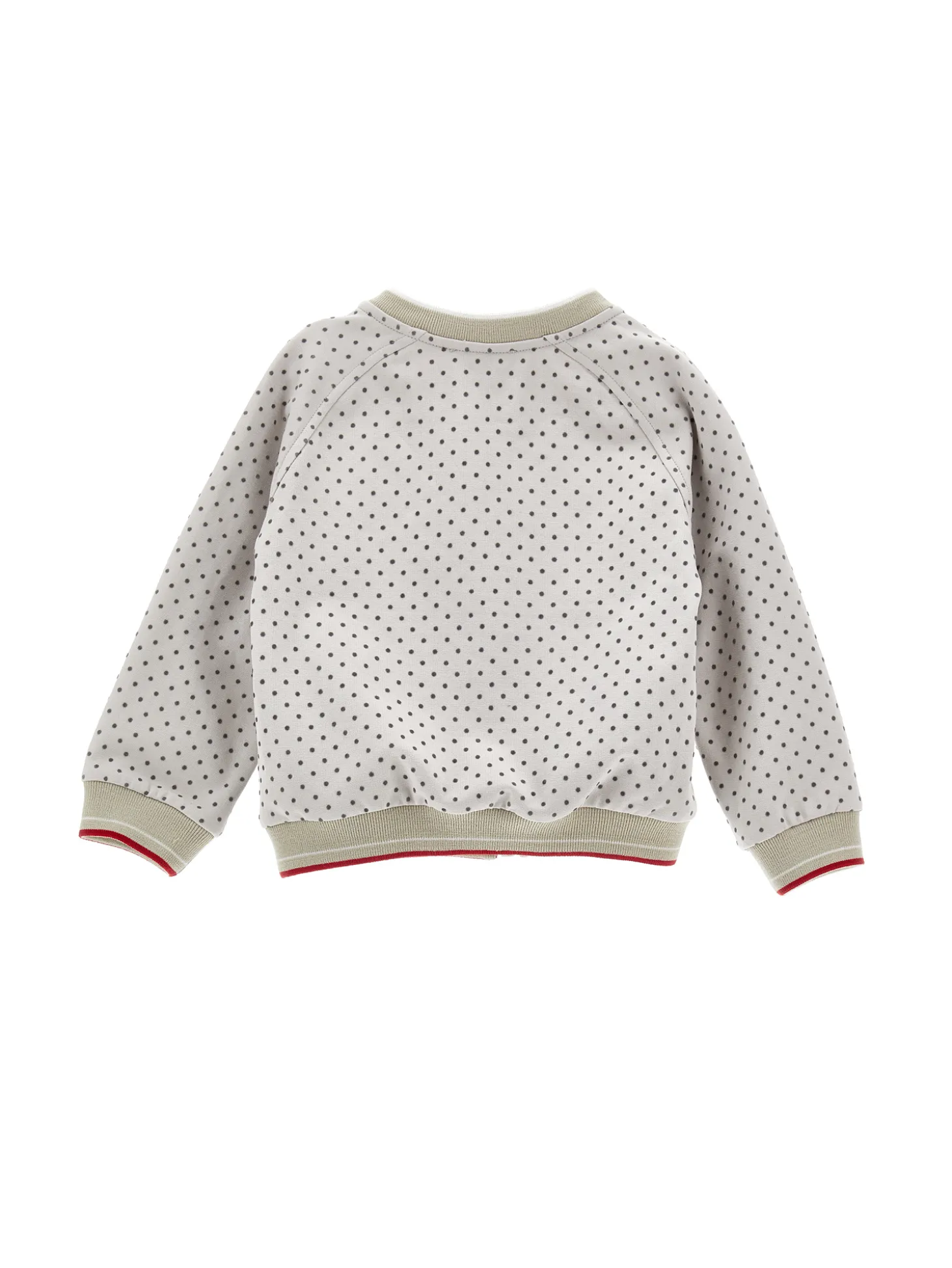 Felpa cotone con zip