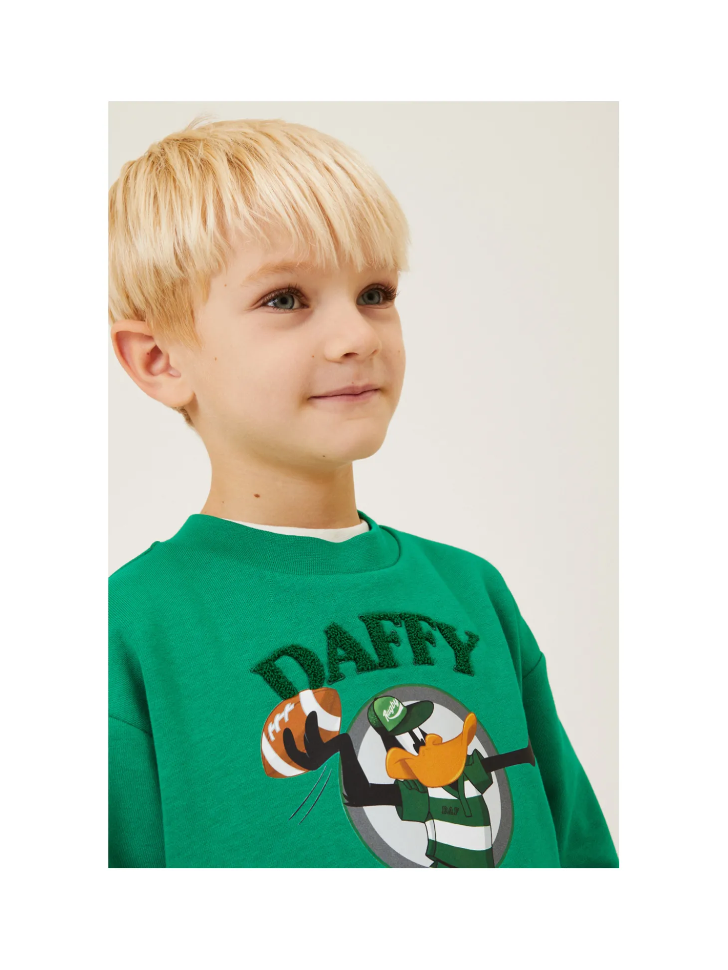 Felpa cotone Daffy Duck