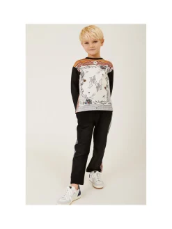 Felpa cotone stampa foulard