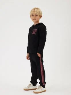 Felpa hoodie bicolor