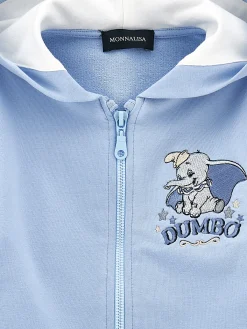 Felpa hoodie bicolor Dumbo
